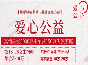 喜德捐卵助孕生子 爱心志愿者招募